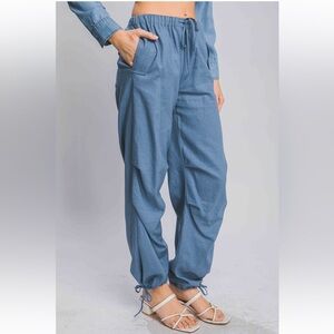 21 Fabulous Linen Drawstring Waist Long Pants